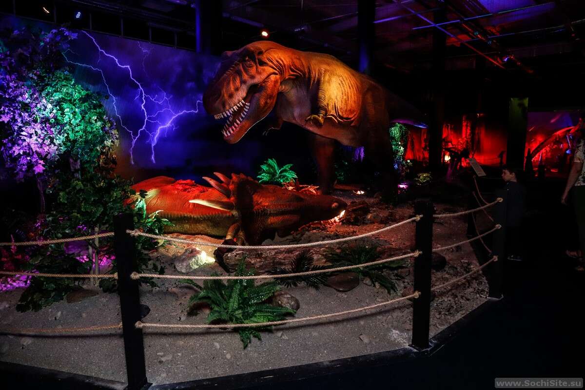 Парк динозавров в Сочи