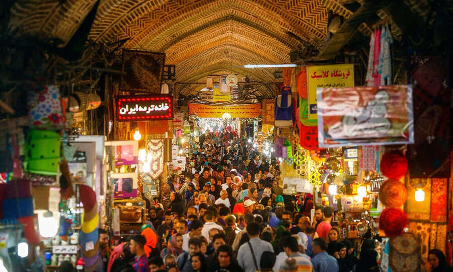 Гранд базар в Тегеране